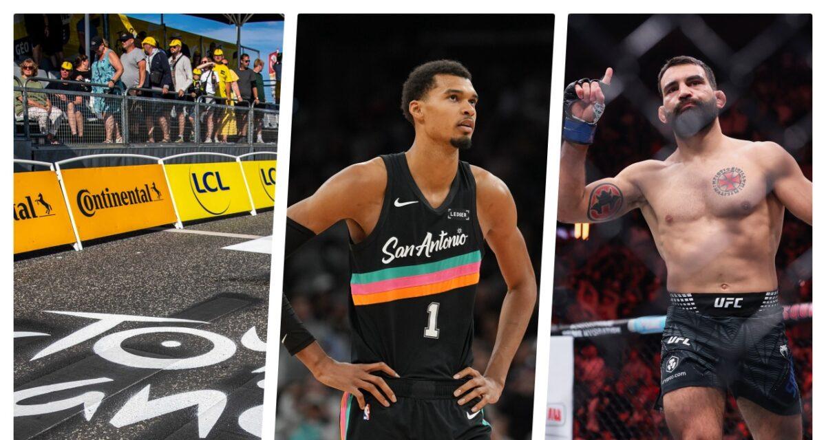 L'organisateur du Tour de France répond sur la possibilité d'une course payante, sale nouvelle pour Wembanyama, ... Toutes les infos sports du jour !