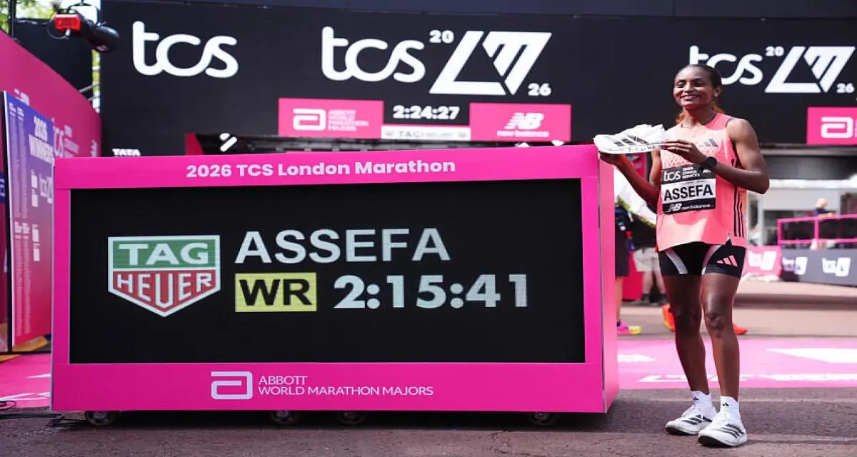 Marathon de Londres 2026 : la nouvelle reine Tigst Assefa s’offre un record historique