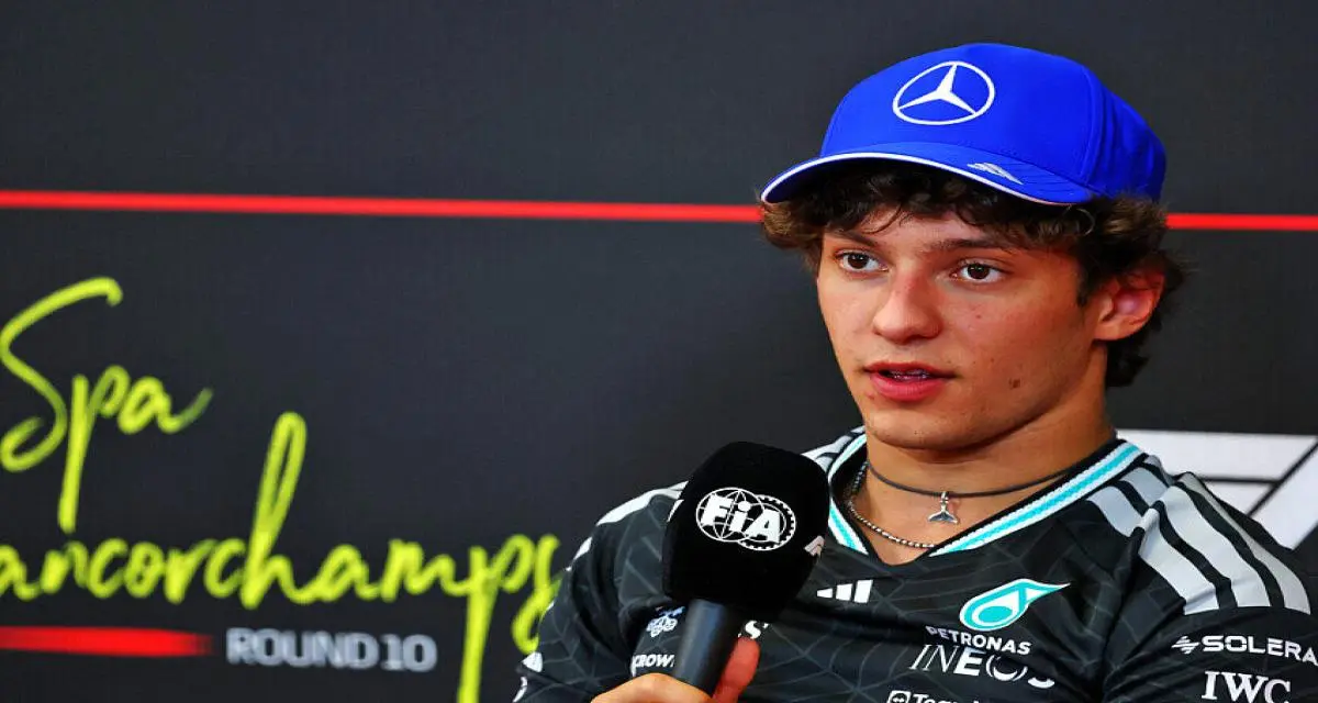 F1 : Mercedes sort les grands moyens pour relancer Kimi Antonelli