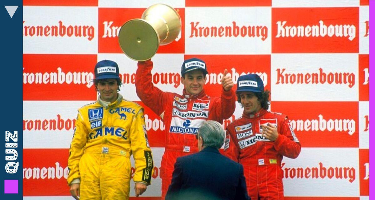 Quiz : Testez vous sur l'âge d'or de la Formule 1 ?