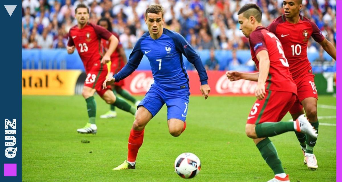 Quiz : Testez vous sur des rencontres entre la France et le Portugal en football