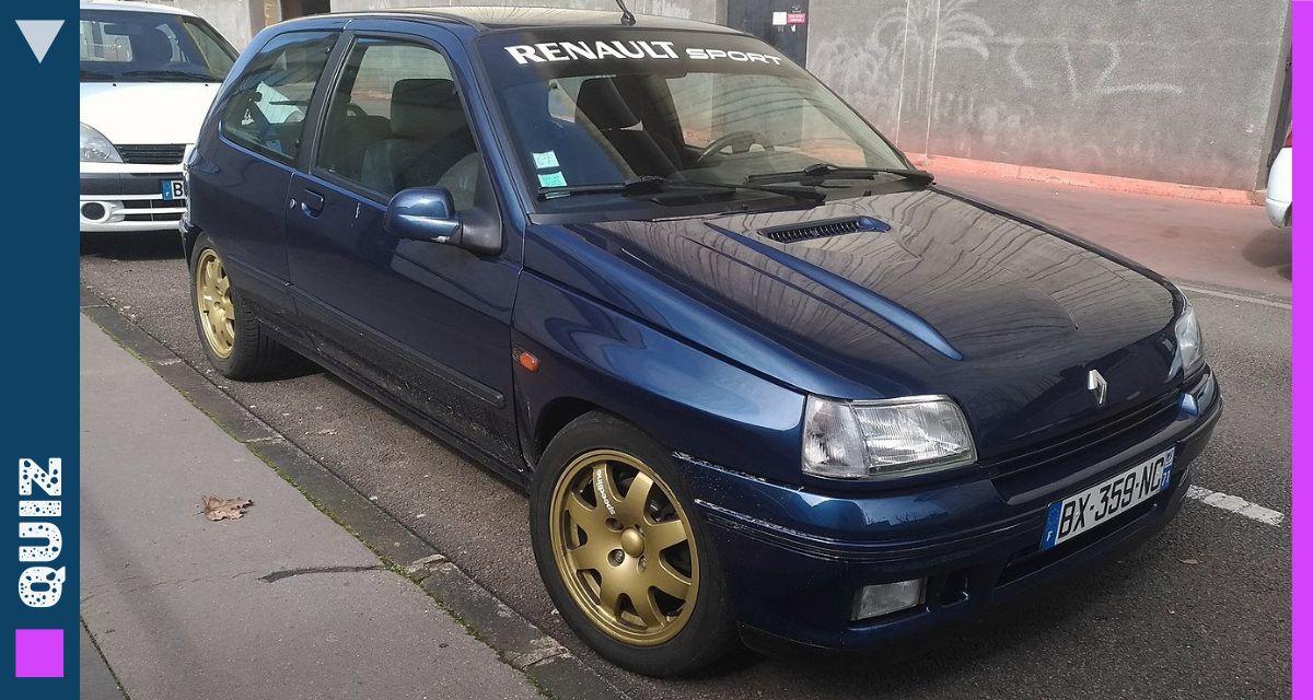 Quiz : Testez vous sur la Renault Clio Williams