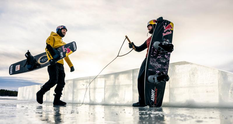 Des Wakeboarders repoussent les limites dans le Cercle Arctique - Conditions extrêmes