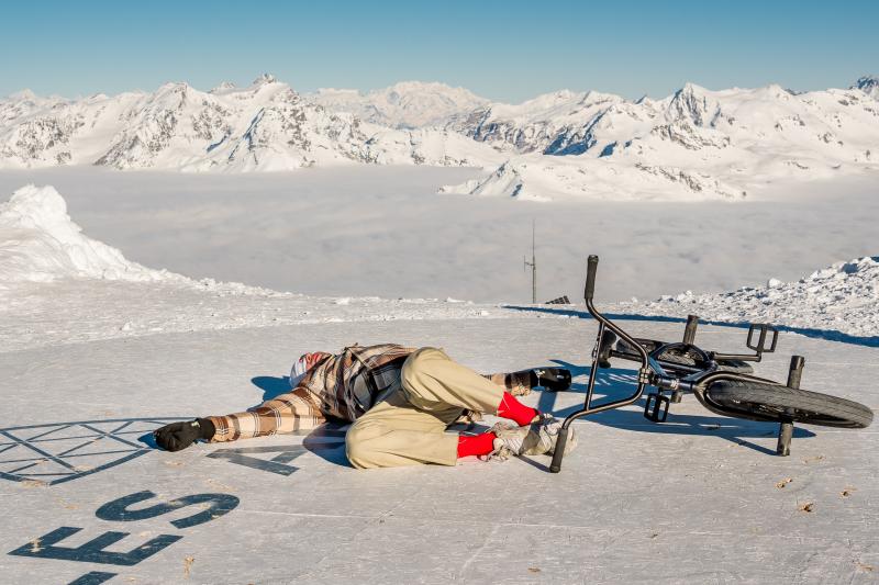 Matthias Dandois au sommet de son art - Conquête de l'Aiguille Rouge