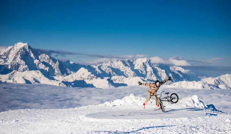 Matthias Dandois au sommet de son art - Conquête de l'Aiguille Rouge