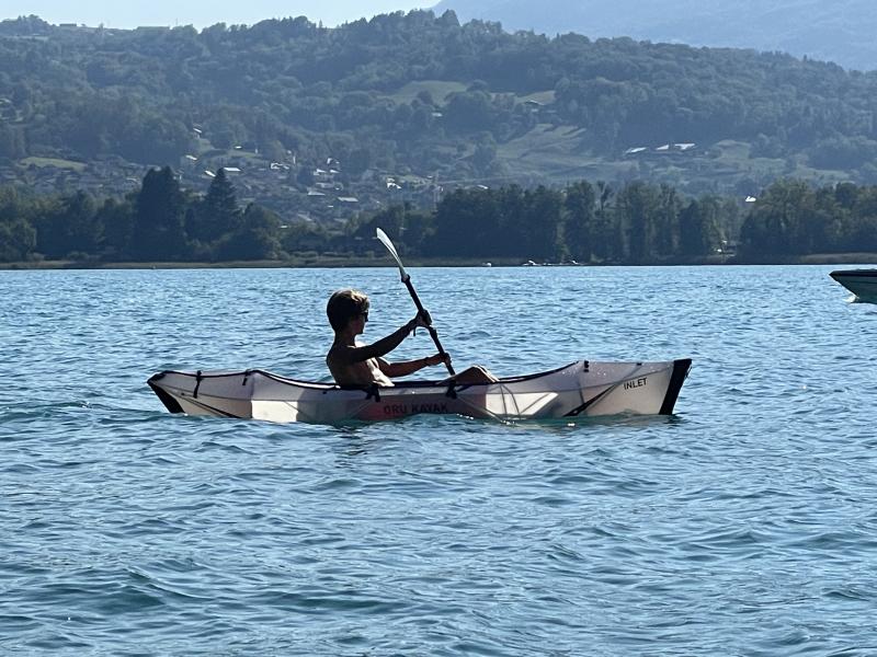  - Kayak pliable et kayak transparent 