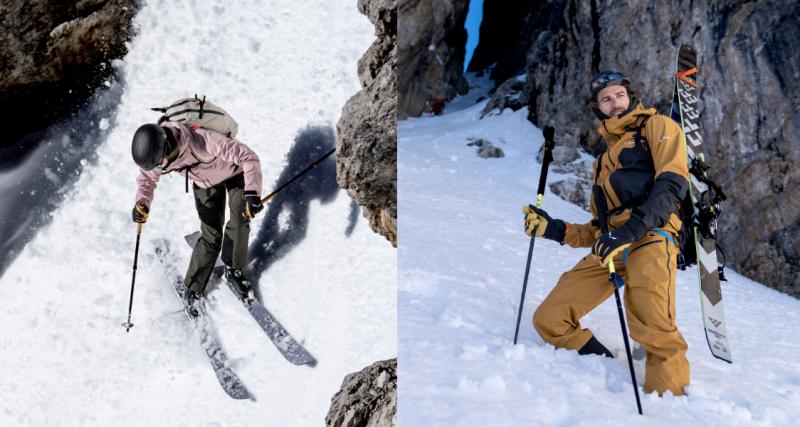 En ski de rando alliez style et sécurité - La nouvelle collection Sella
