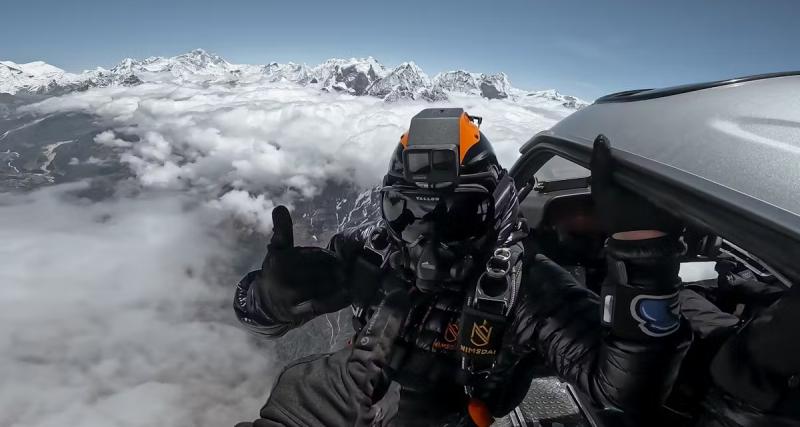  - VIDEO - L'expérience folle d'un vol en wingsuit à côté de l'Everest