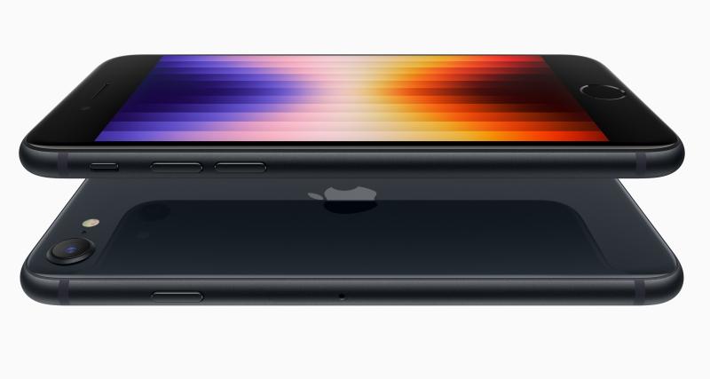 iPhone SE et iPad Air 2022 - iPhone SE 2022 : même robe, plus de puissance