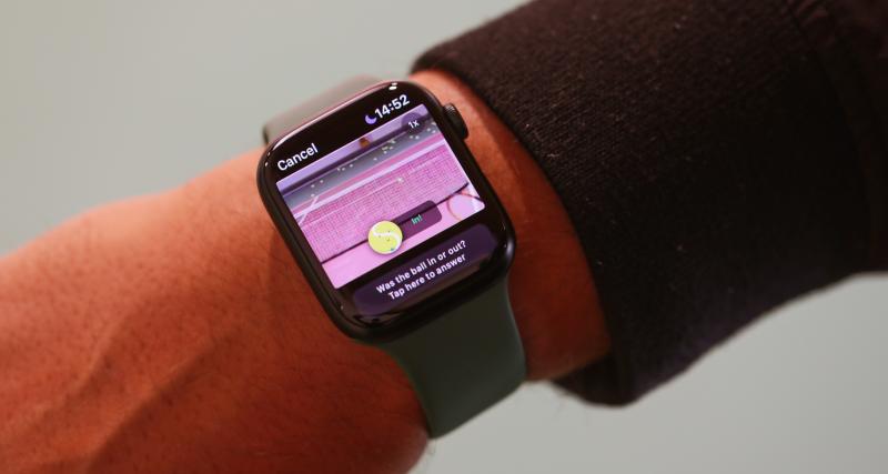 Apple Watch x SwingVision : on a testé l’appli de tennis ! - SwingVision x Apple Watch