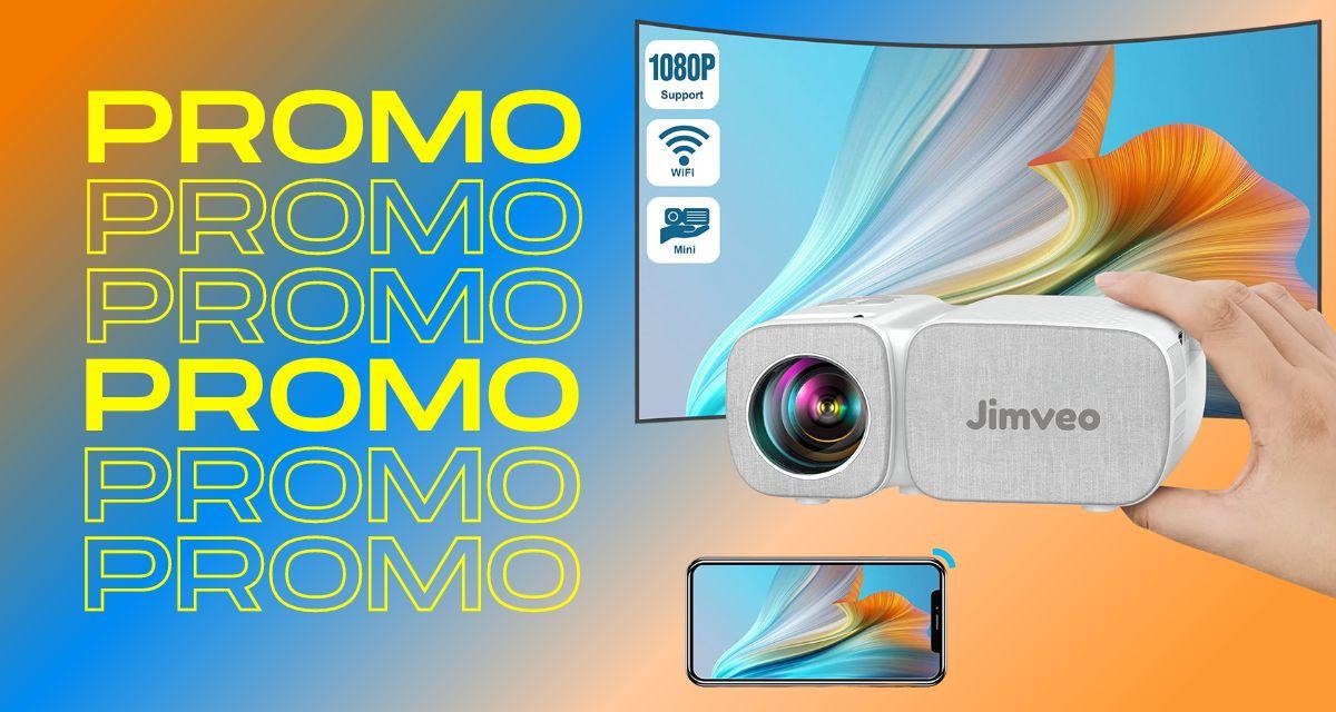 Vidéoprojecteur portable WiFi Jimveo : une promo à ne pas rater chez ce géant du web