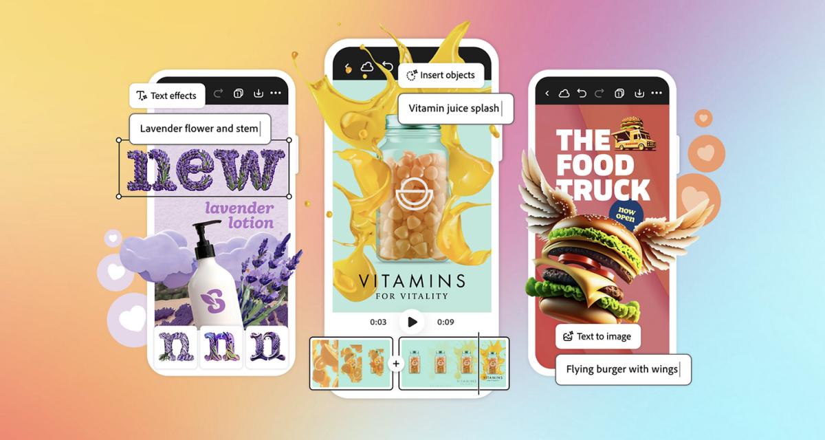 Adobe réinvente la création de contenu avec le lancement d'Adobe Express