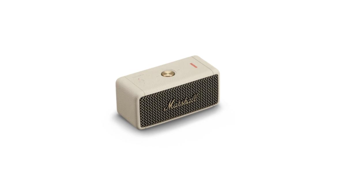 Une promo parfait pour vos vacances ! L'enceinte Marshall Emberton II est à prix cassé !