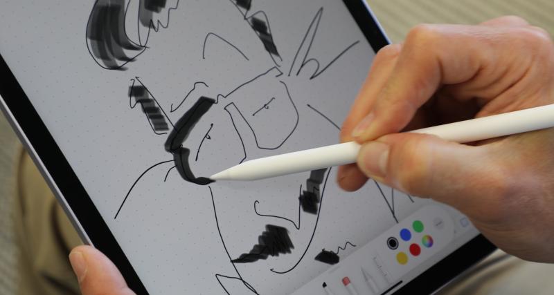 Test iPad Air 6 (2024) : toujours plus puissant et désormais en 13 pouces - Apple Pencil Pro : un bond en avant pour la créativité