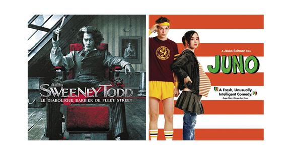 DVD de la semaine : "Juno" et "Sweeney Todd, le diabolique barbier de