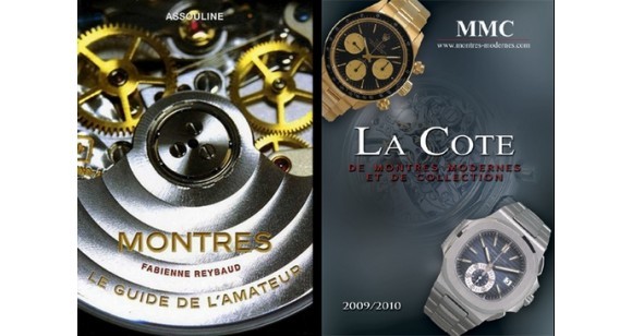 "La Cote des Montres Modernes et de Collection" et "Montres, Le Guide de l'Amateur": deux livres à choisir