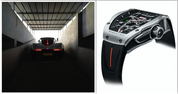 Richard Mille x McLaren : une hyper montre pour une hypercar - La RM 40-01 Tourbillon Automatique McLaren Speedtail est la troisième montre issue du partenariat entre Richard Mille et McLaren Automotive. Cette montre inédite est inspirée de la McLaren Speedtail présentée en 2018. Cette hypercar, produite en 106 