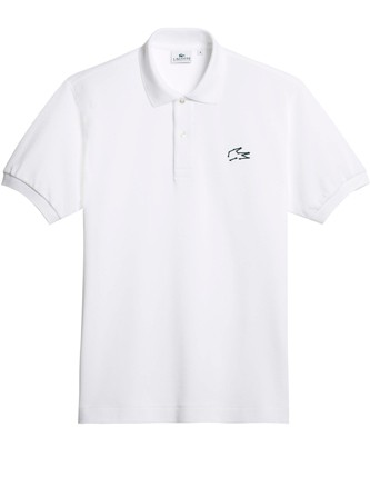 Lacoste crocodile blanc hotsell