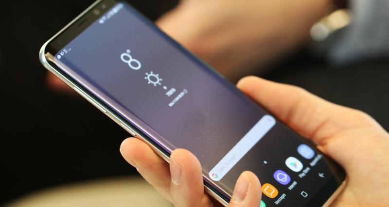 1ère prise en main et photos du Samsung Galaxy S8 - Encore du travail sur le scanner d'iris