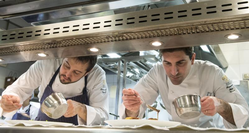 Un déjeuner deux étoiles au restaurant “Il Luogo di Aimo e Nadia” - Deux chefs pour une cuisine italienne du Nord et du Sud