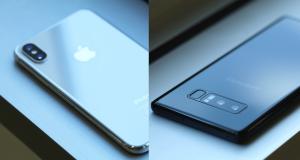Galaxy S9+, un grand format axé sur la photo - iPhone X vs Samsung Galaxy Note 8, notre comparatif en vidéo