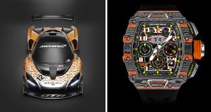 Richard Mille x ACJ : une montre de voyageur hors norme - Présentation de la RM62-01 à Monaco. A gauche, Benoît Defforge, directeur d'ACJ. A droite, Tim Malachard, directeur marketing de Richard Mille.