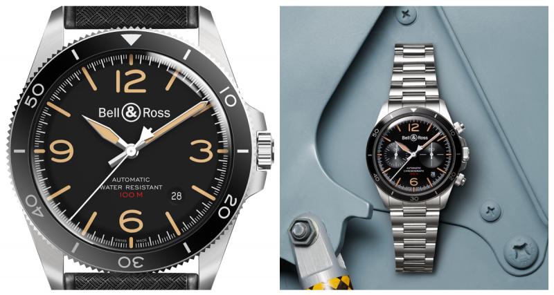  - Bell & Ross : nouvelle version de la Vintage Steel Heritage