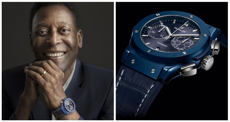  - Le Roi Pelé et la montre officielle de l’UEFA Champions League