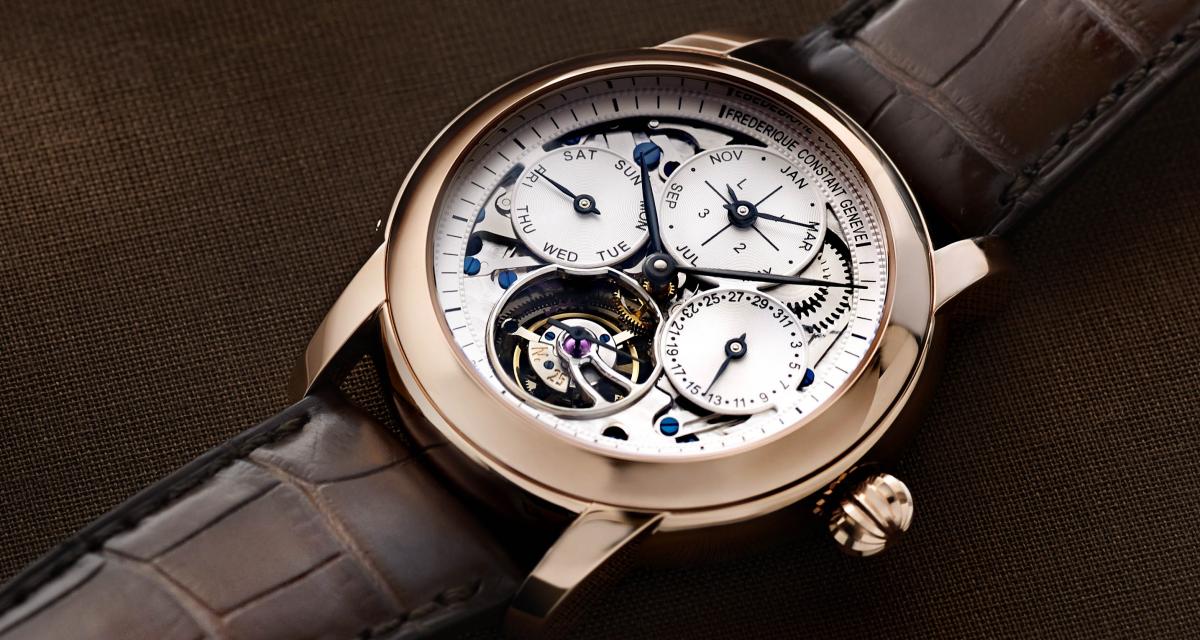 Frédérique Constant : un Quantième Perpétuel Tourbillon Manufacture pour les 30 ans de la marque