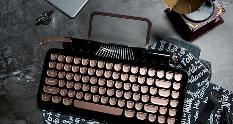  - Look rétro pour ce clavier bluetooth multi-appareils