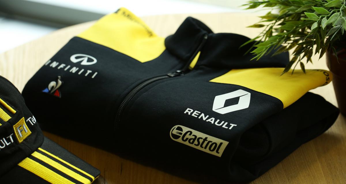 Le coq sportif renault fashion f1 team