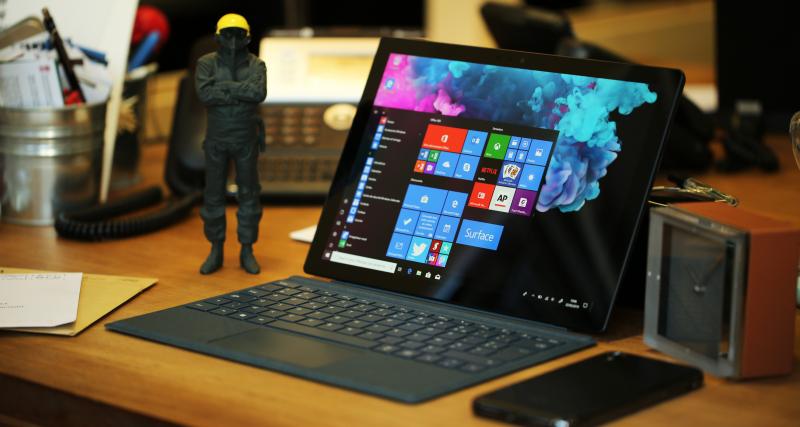  - Surface Pro 6 : nos photos de l’hybride Microsoft dans sa version Black