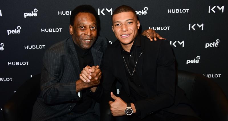  - Hublot réunit Pelé et Kylian Mbappé à Paris : les photos de la rencontre
