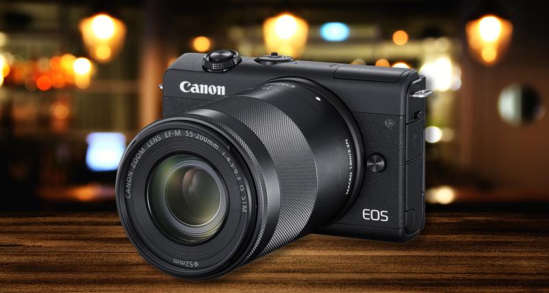  - Canon EOS M200 : qualité reflex et simplicité smartphone dans format compact !