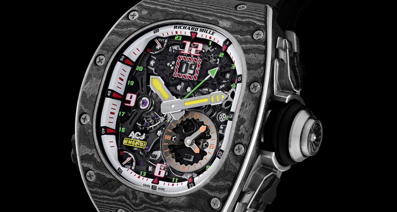 Richard Mille x ACJ : une montre de voyageur hors norme - Présentation de la RM62-01 à Monaco. A gauche, Benoît Defforge, directeur d'ACJ. A droite, Tim Malachard, directeur marketing de Richard Mille.