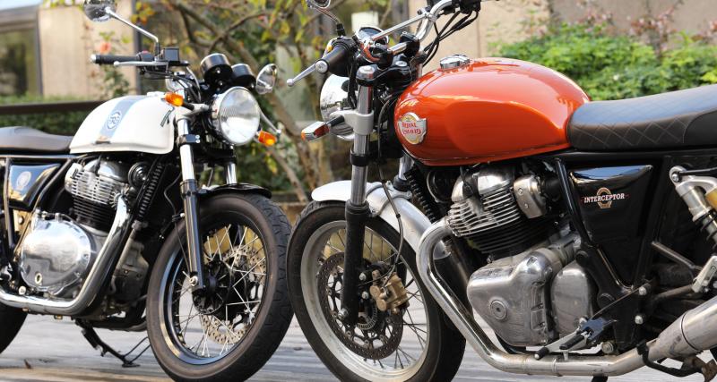 Double Essai Royal Enfield Interceptor 650 et Continental GT 650 : laquelle choisir ? - Royal Enfield Interceptor et Contintental GT