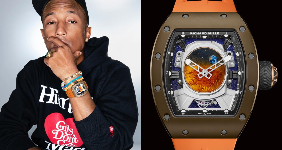 Toutes les photos de la nouvelle Richard Mille RM 52-05 Tourbillon Pharrell Williams2