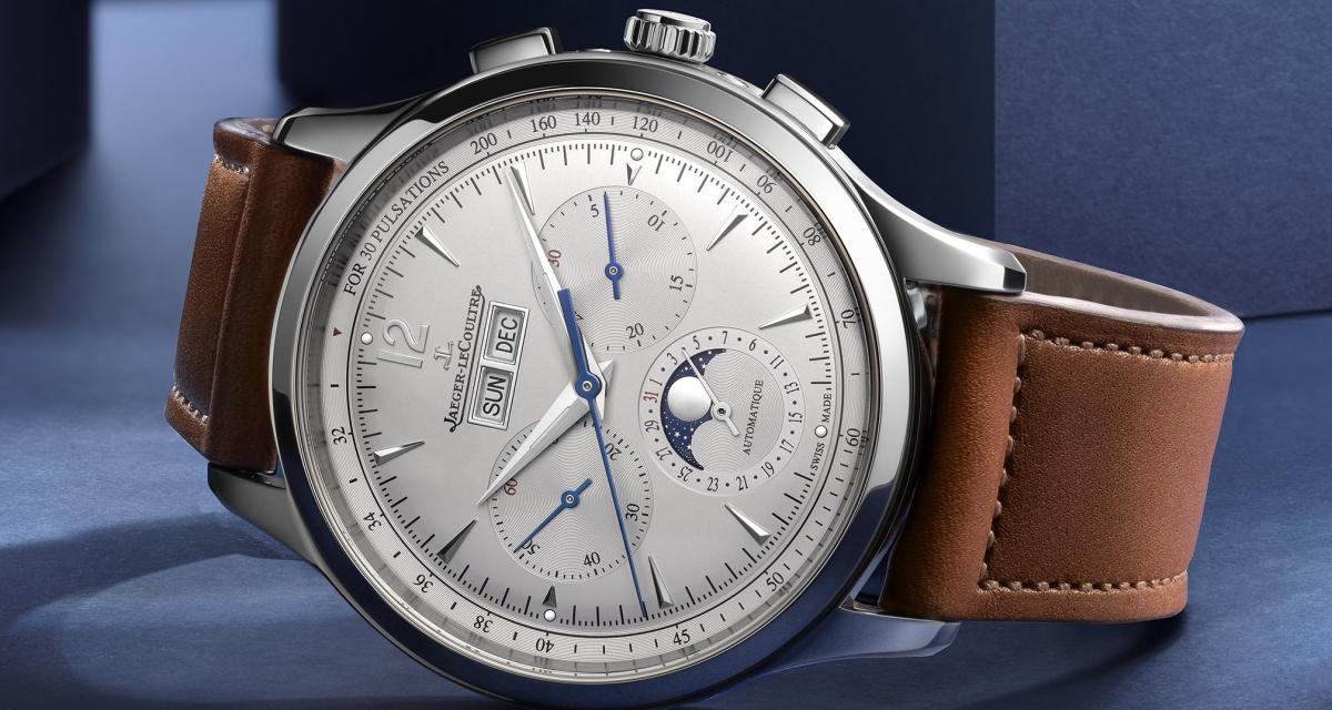 Chronographe, calendrier complet et phase de lune : le tiercé gagnant de Jaeger-LeCoultre