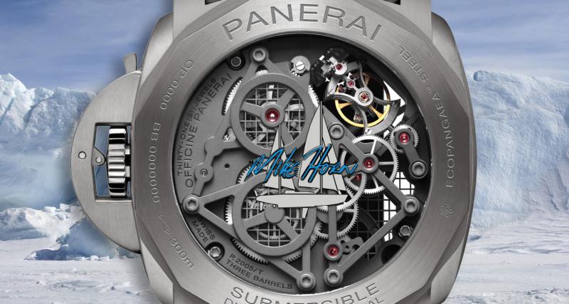 Panerai x Mike Horn : une série ultra-limitée à 5 exemplaires - Panerai Submersible EcoPangea Tourbillon GMT 50 MM Édition Mike Horn