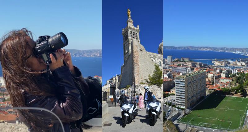 Virée à Marseille, à travers l'objectif de #Marseillerebelle - Prendre de la hauteur au pied de Notre Dame de la Garde