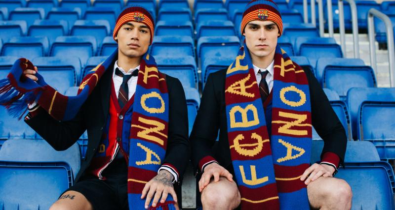  - La nouvelle collection capsule FC Barcelone de Thom Browne