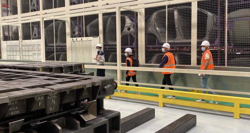 A LA DÉCOUVERTE DE LA CHAÎNE DE PRODUCTION