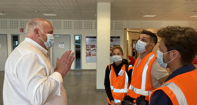 A LA RENCONTRE DU DIRECTEUR DE L'USINE