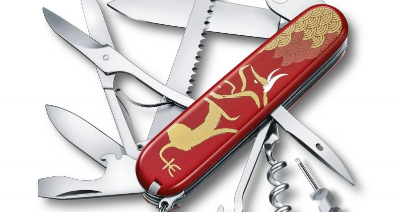 Huntsman Year of the OX 2021 : le nouveau couteau suisse Victorinox pour l’année du boeuf - Victorinox Huntsman Year of the OX 2021