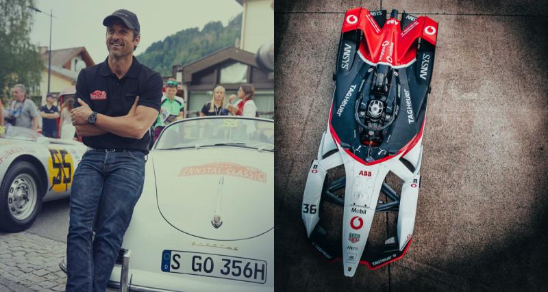 Tag Heuer et Porsche : le partenariat du siècle - Steve McQuen dans Le Mans. Ferry Porsche et HJo Siffert au Mans.