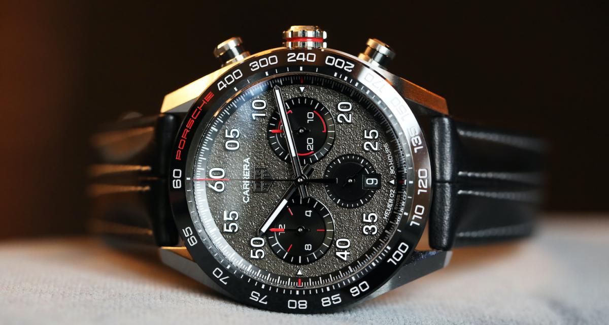 Nos photos du chronographe TAG Heuer Carrera Porsche