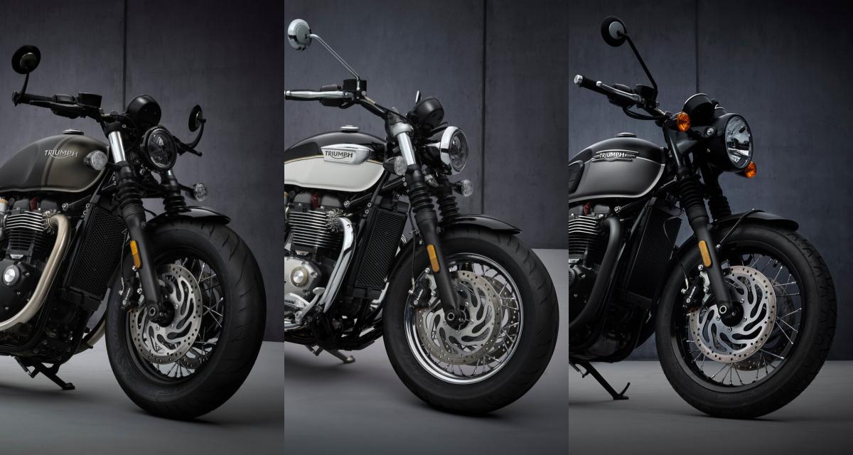 Les nouvelles Triumph Bonneville 2021 en images