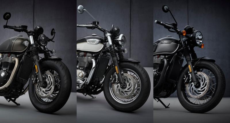  - Triumph Bonneville T120, Bobber, Speedmaster, Street-Twin : les novueautés 2021 en images