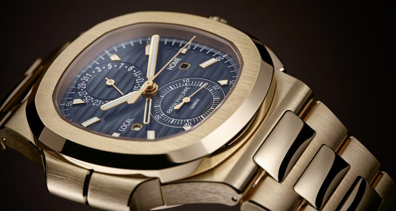  - Watches and Wonders 2021: Patek Philippe Nautilus Travel Time Chronograph référence 5990/1R-001