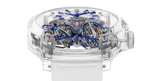 Purnell présente la première montre issue de son partenariat avec le Paris Saint-Germain - Purnell Escape II Absolute Sapphire, à l’état pur